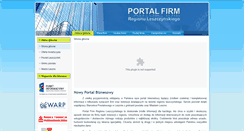 Desktop Screenshot of pfrl.pl